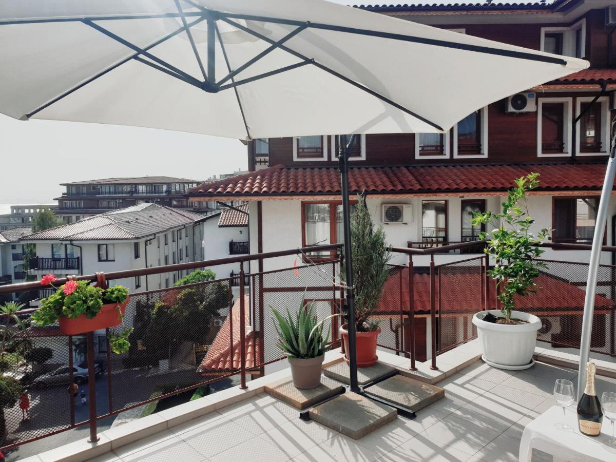 La Terrace Sea View Apartman Szveti Vlasz Kültér fotó