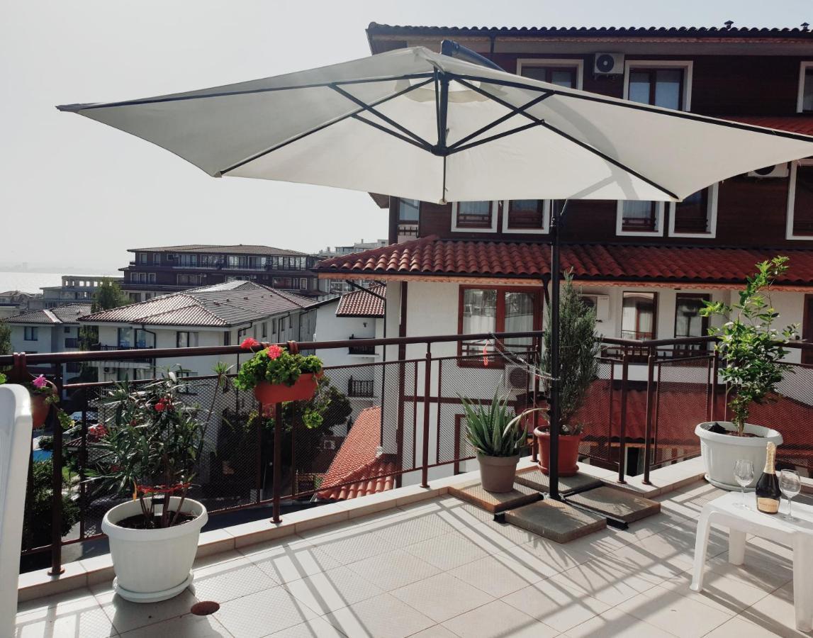 La Terrace Sea View Apartman Szveti Vlasz Kültér fotó