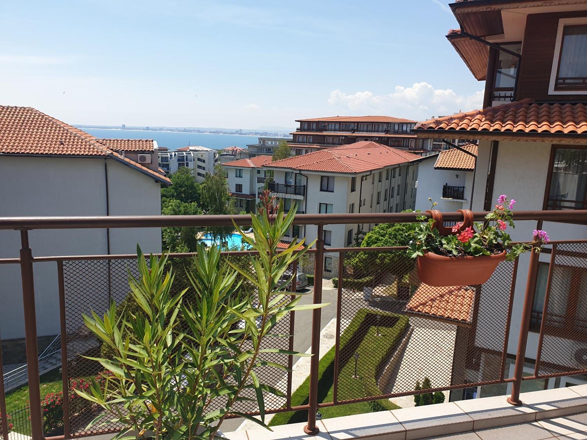 La Terrace Sea View Apartman Szveti Vlasz Szoba fotó