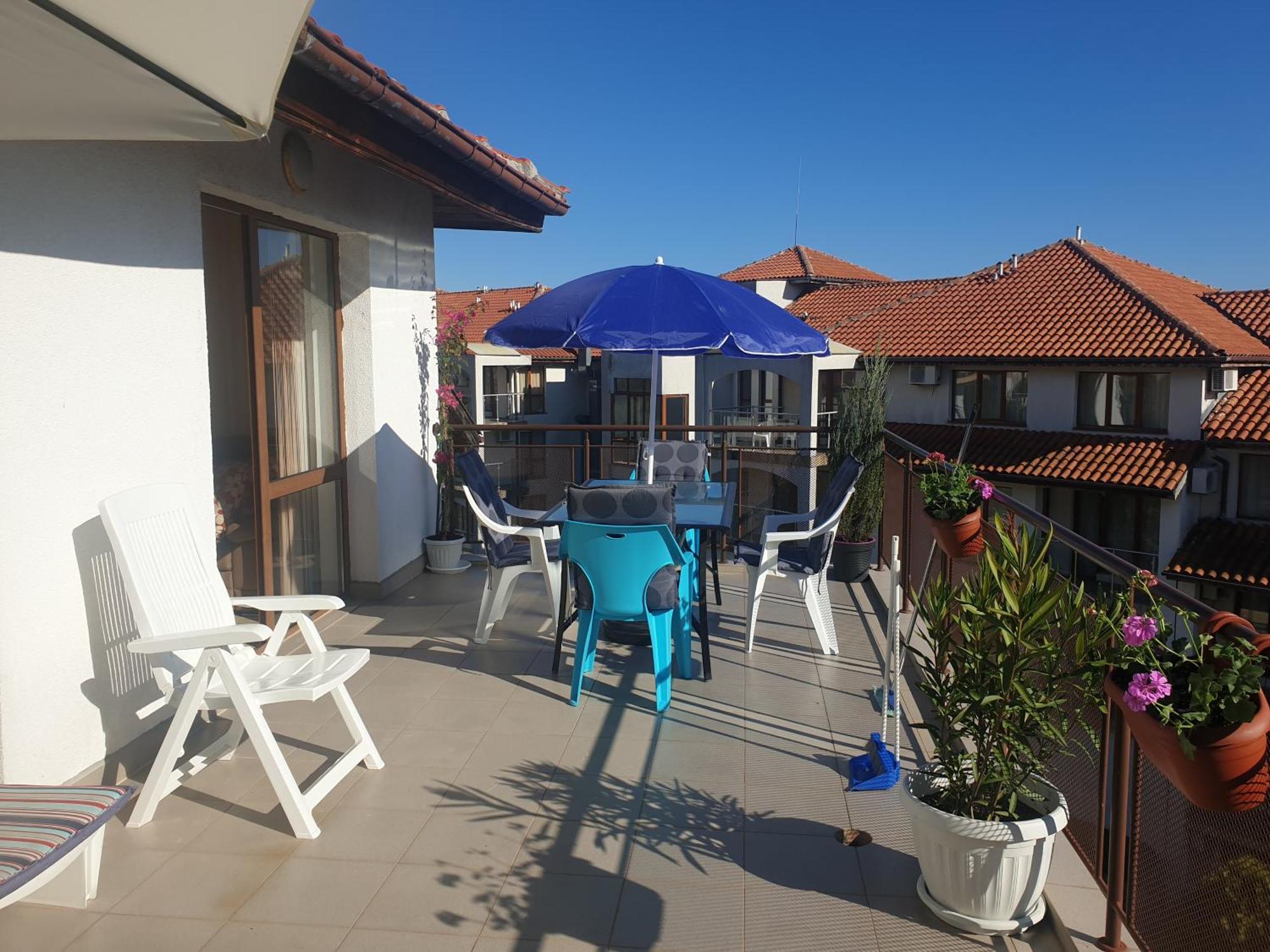 La Terrace Sea View Apartman Szveti Vlasz Szoba fotó